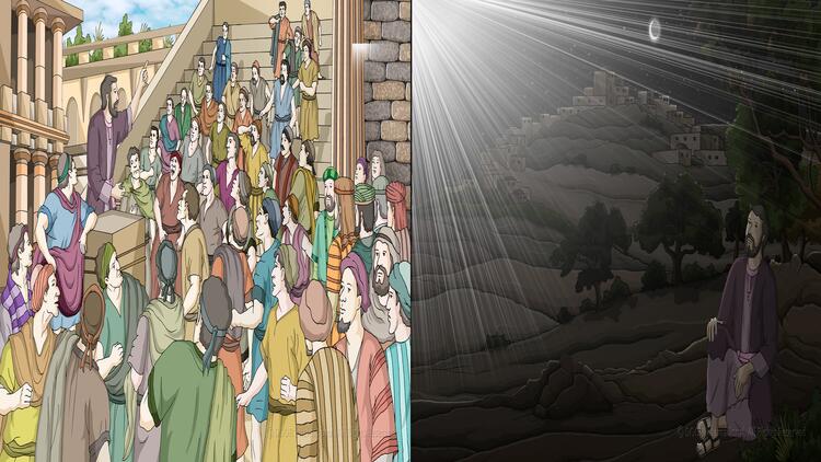 เปาโลขณะอยู่ที่เมืองโครินธ์
