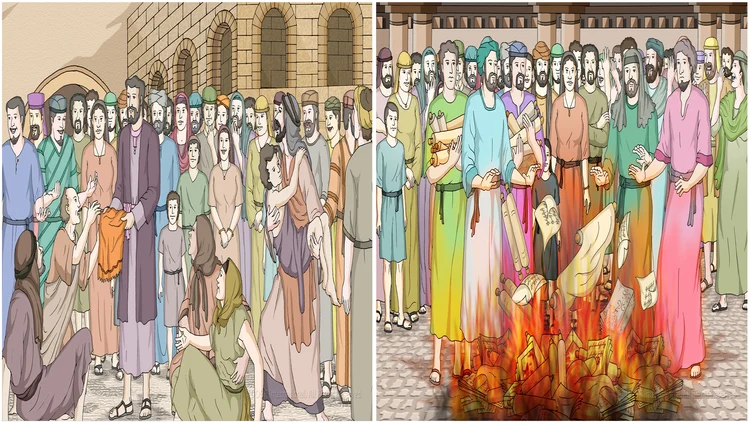 เปาโลขณะอยู่ที่เมืองเอเฟซัส